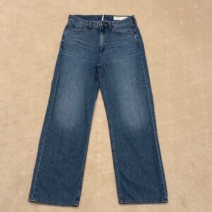 rag & bone Women's Denim Wide-Leg Jeans